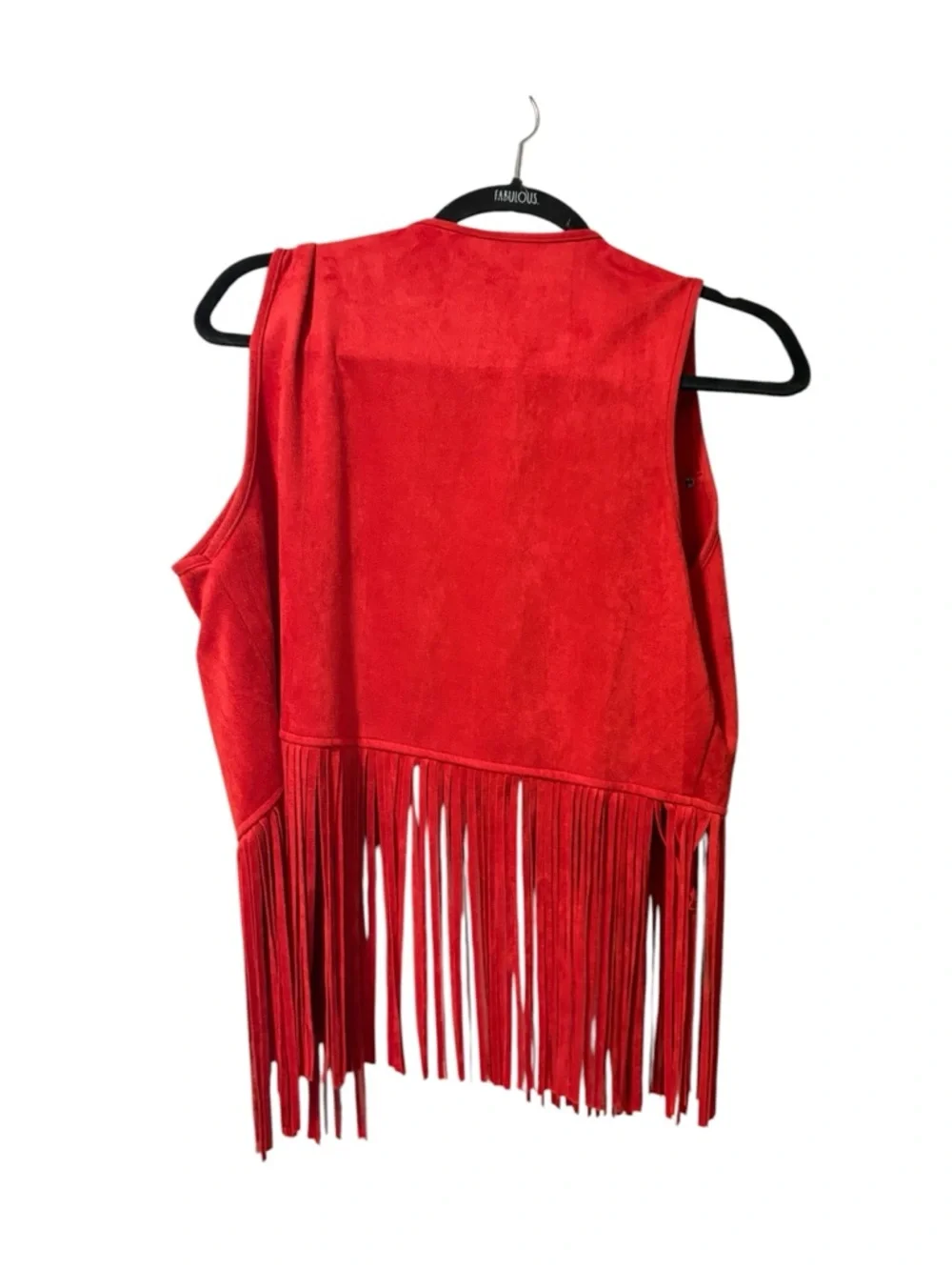 Fringe Sleeveless Open Vest - Picture 7 of 7